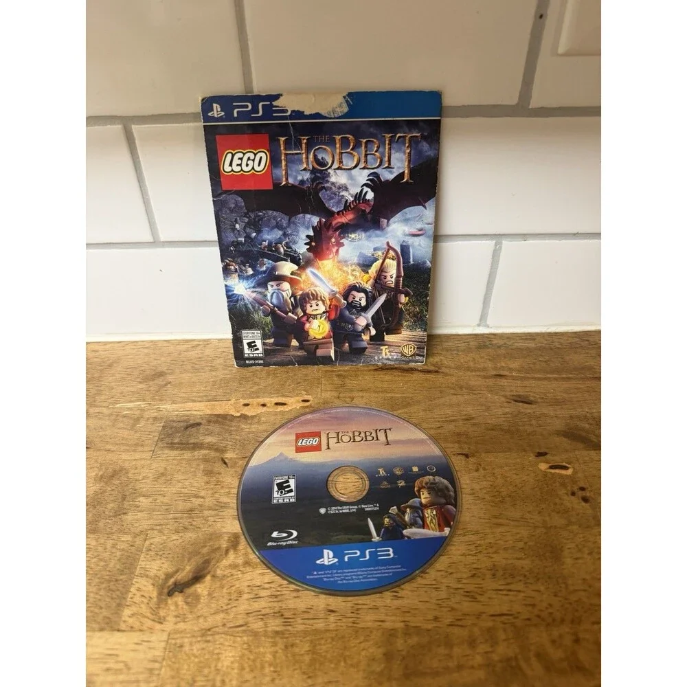 Lego the Hobbit (Sony Playstation 3, 2014) PS3 Disc And Slip Lord of the Rings